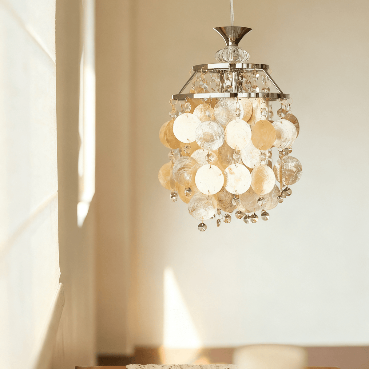 Shell Disc lampada a sospensione