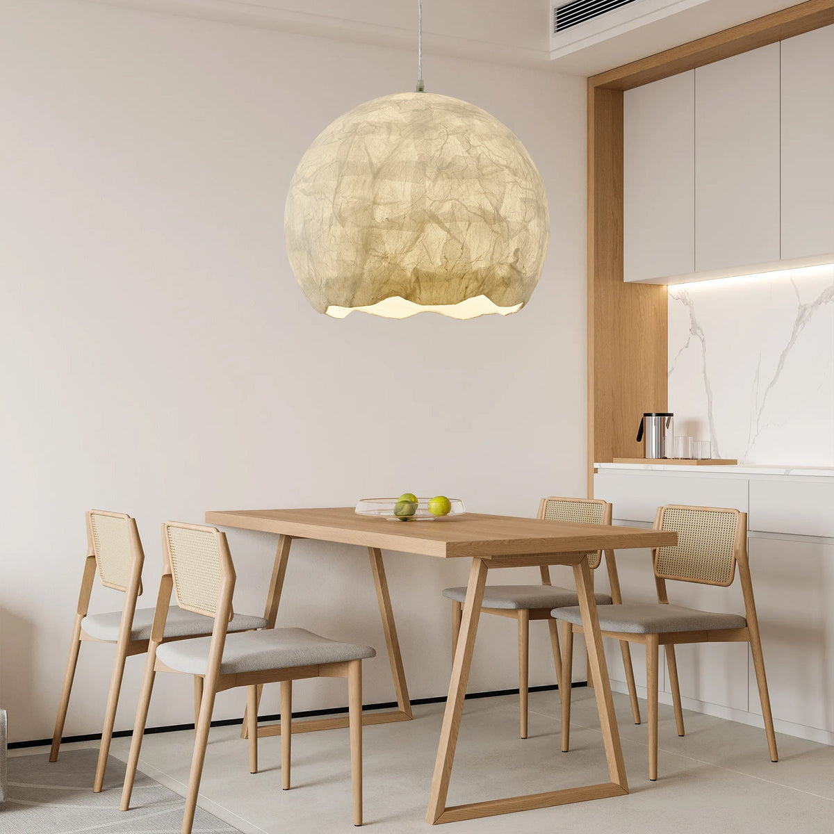Nest Organic Silk lampada a sospensione