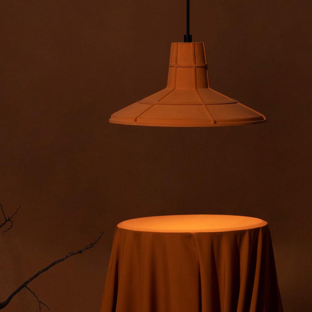 Marnie lampada a sospensione Cemento moderno Terracotta