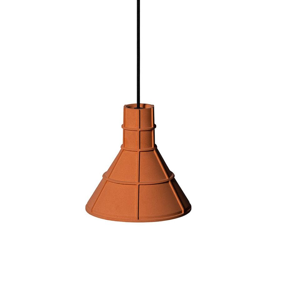 Marnie lampada a sospensione Cemento moderno Terracotta
