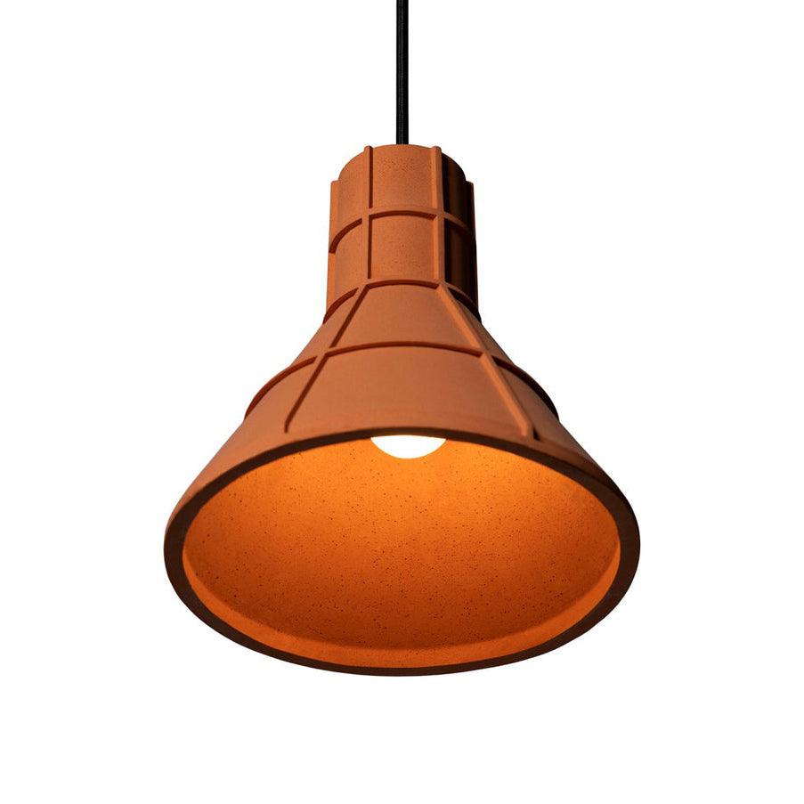 Marnie lampada a sospensione Cemento moderno Terracotta