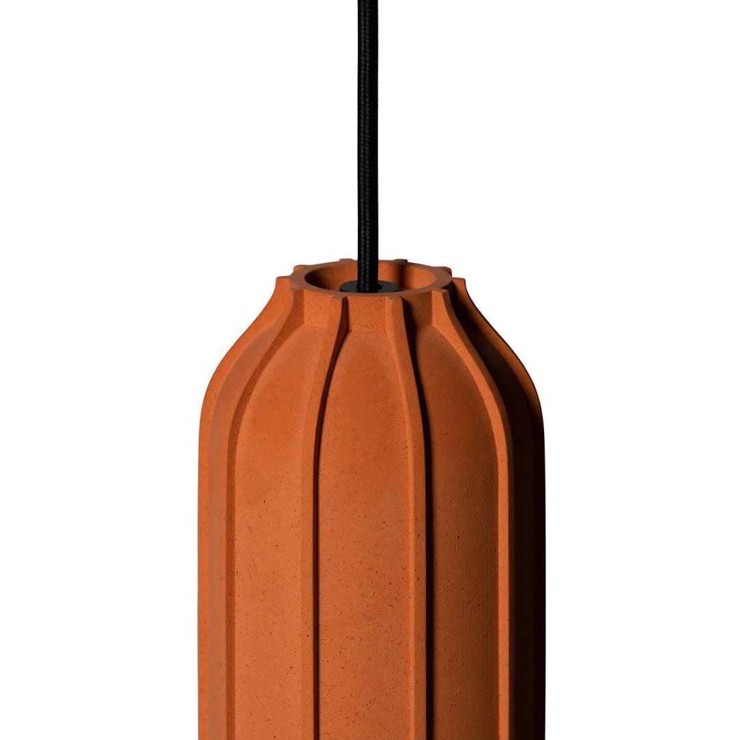 Marnie lampada a sospensione Cemento moderno Terracotta