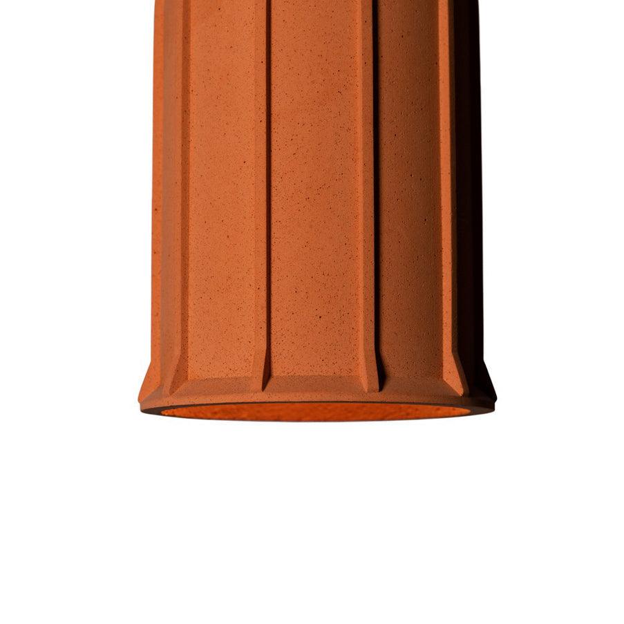 Marnie lampada a sospensione Cemento moderno Terracotta