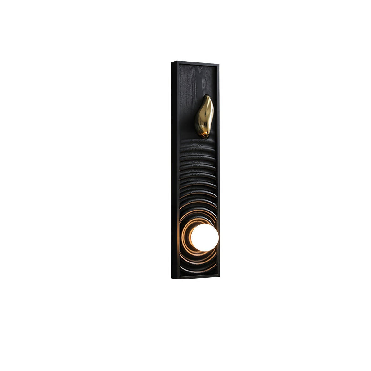 Caleb lampada da parete in legno vintage