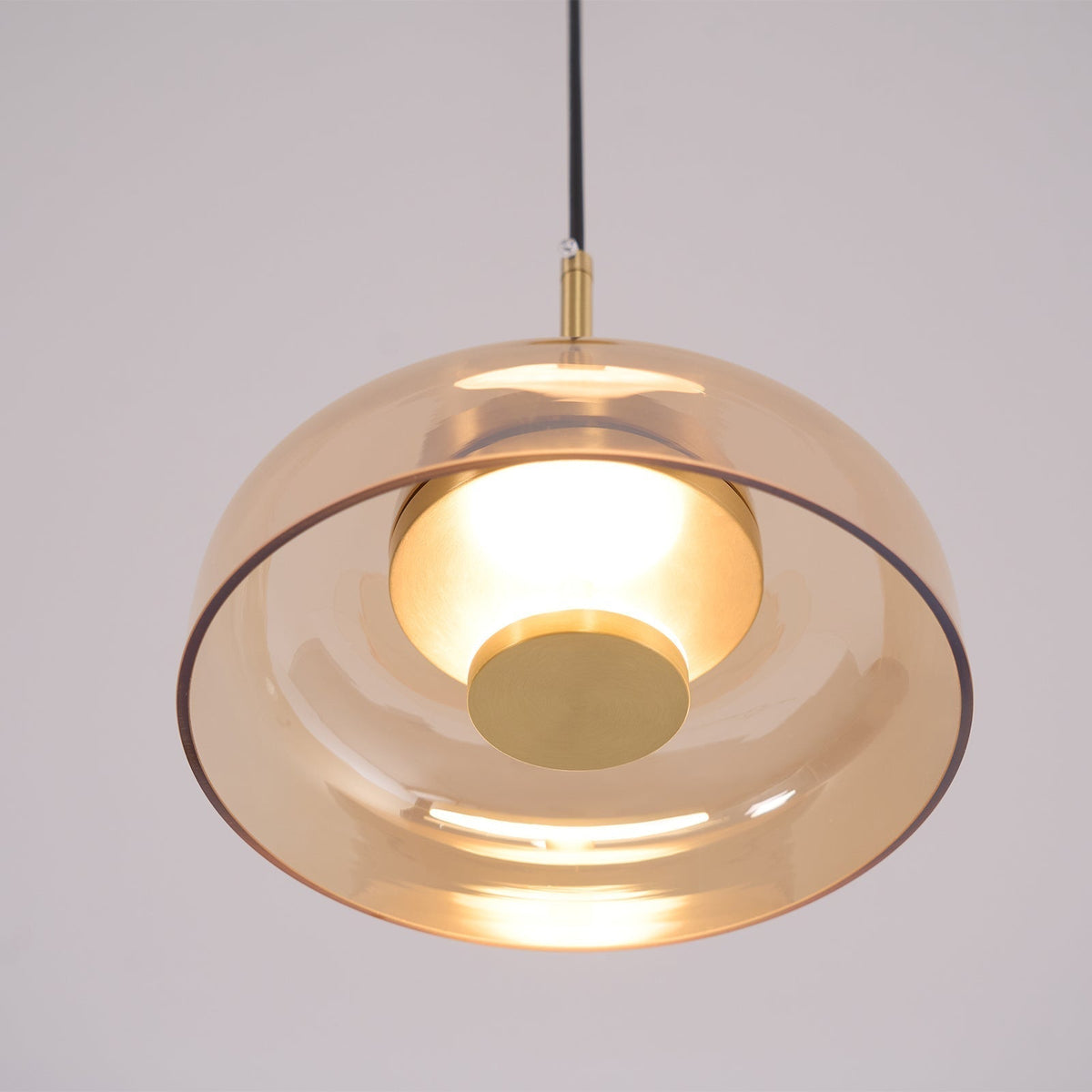 Liorenia lampada a sospensione vetro Trasparente elegante