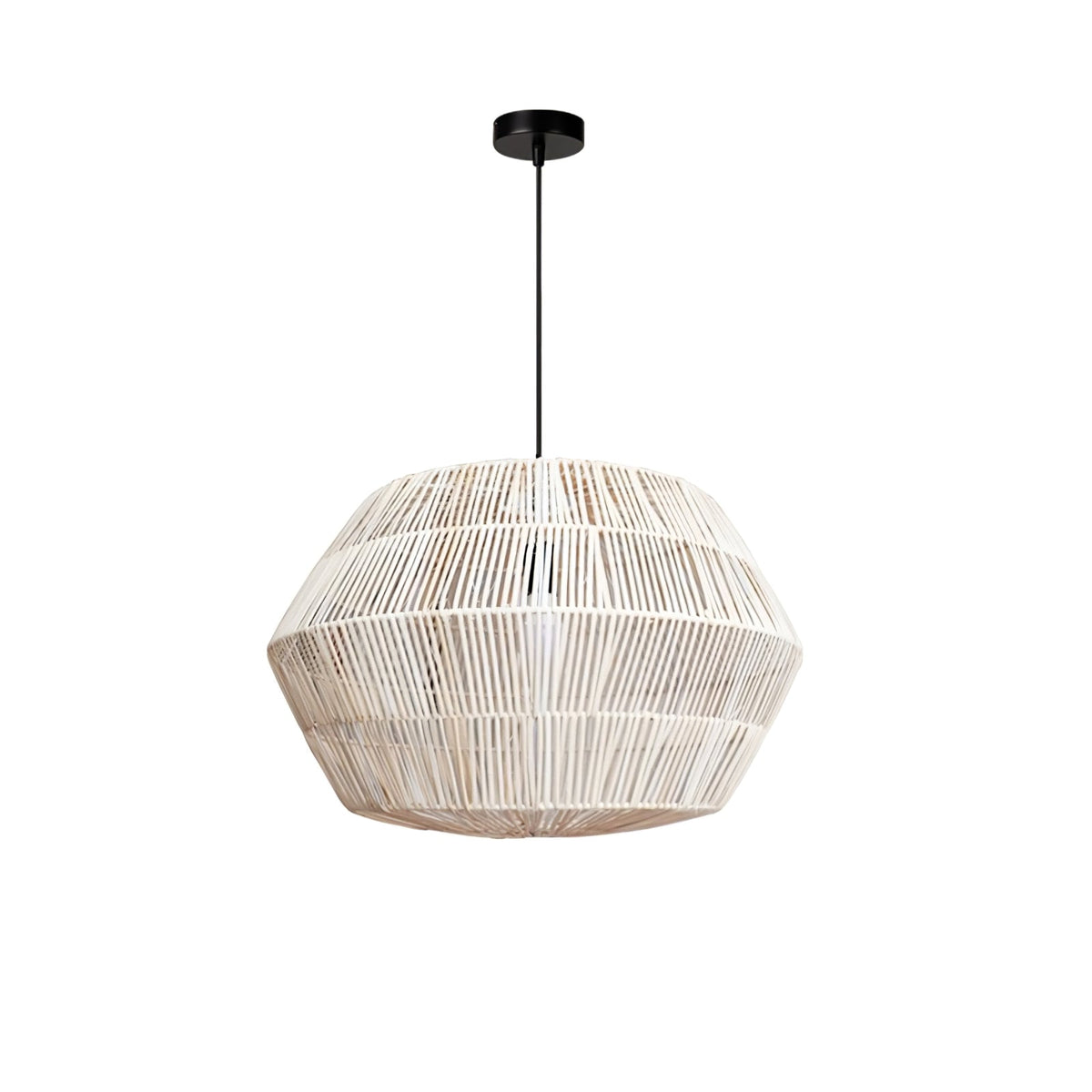 Cucarel lampada a sospensione in rattan