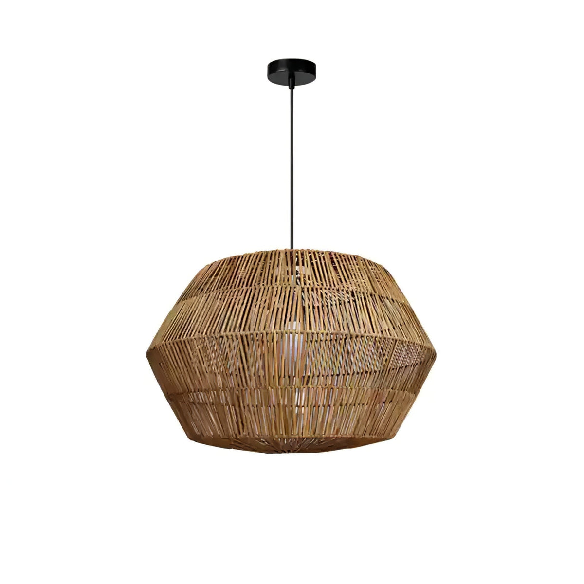 Cucarel lampada a sospensione in rattan