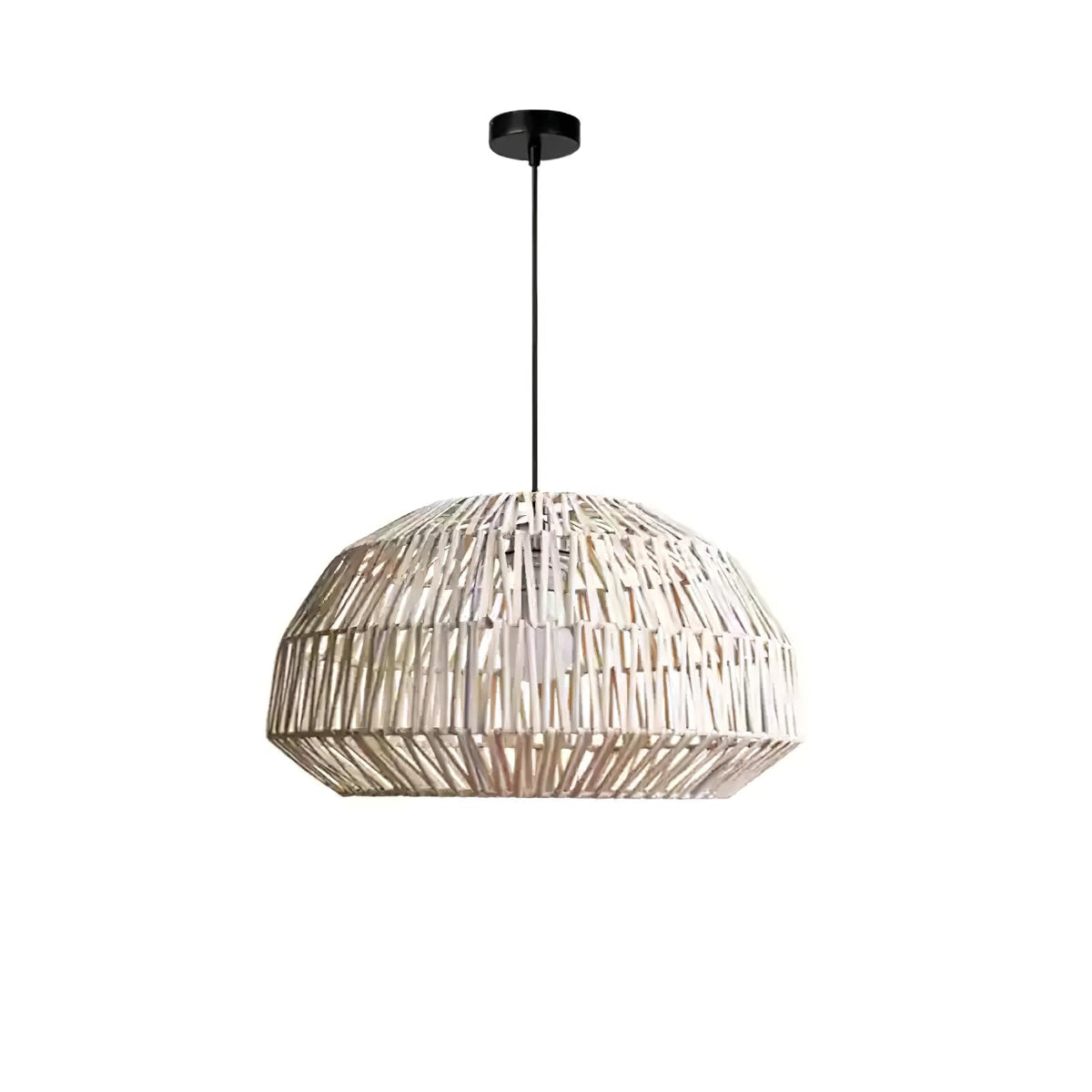 Cucarel lampada a sospensione in rattan