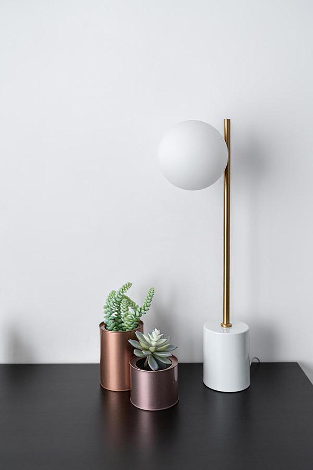 Tocor marmo lampada da tavolo minimalista