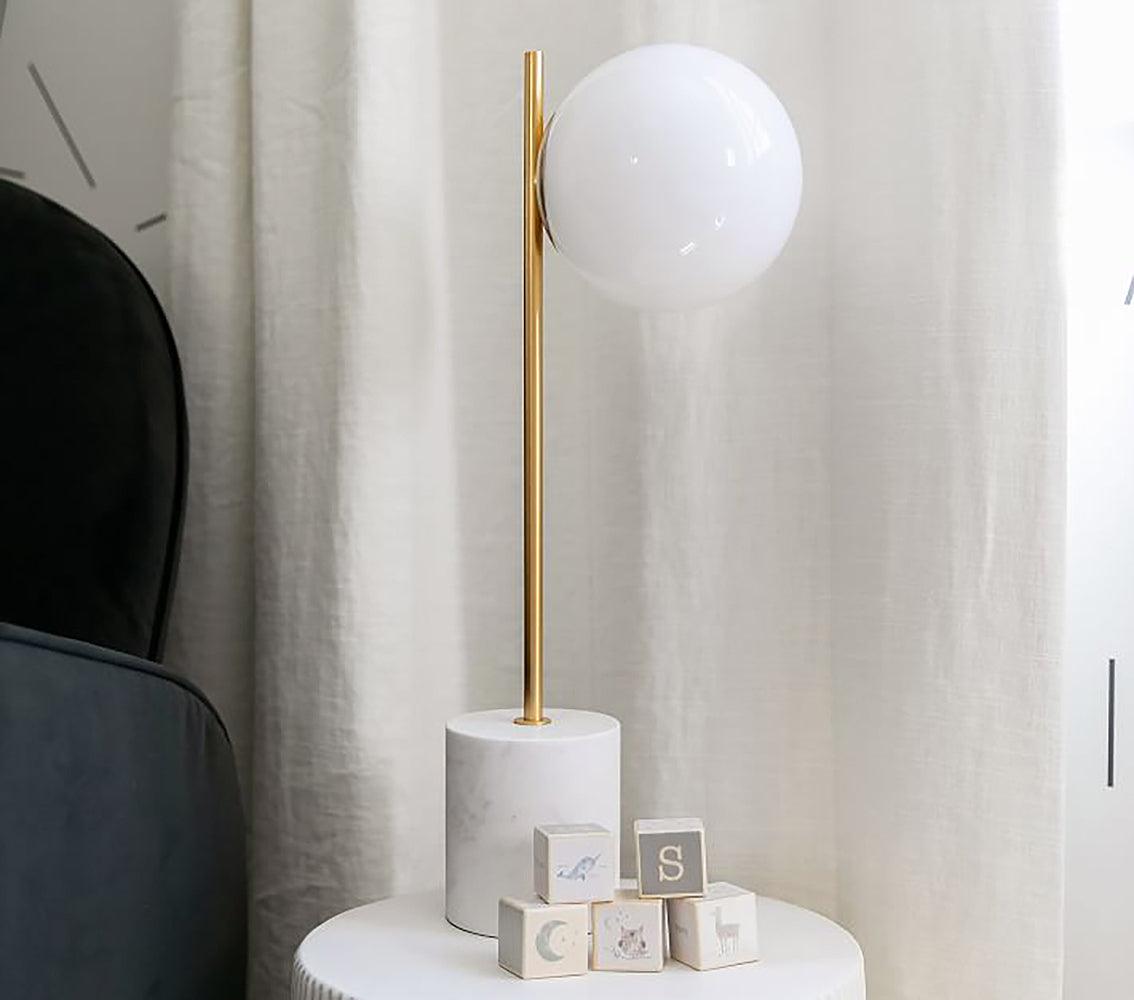 Tocor marmo lampada da tavolo minimalista