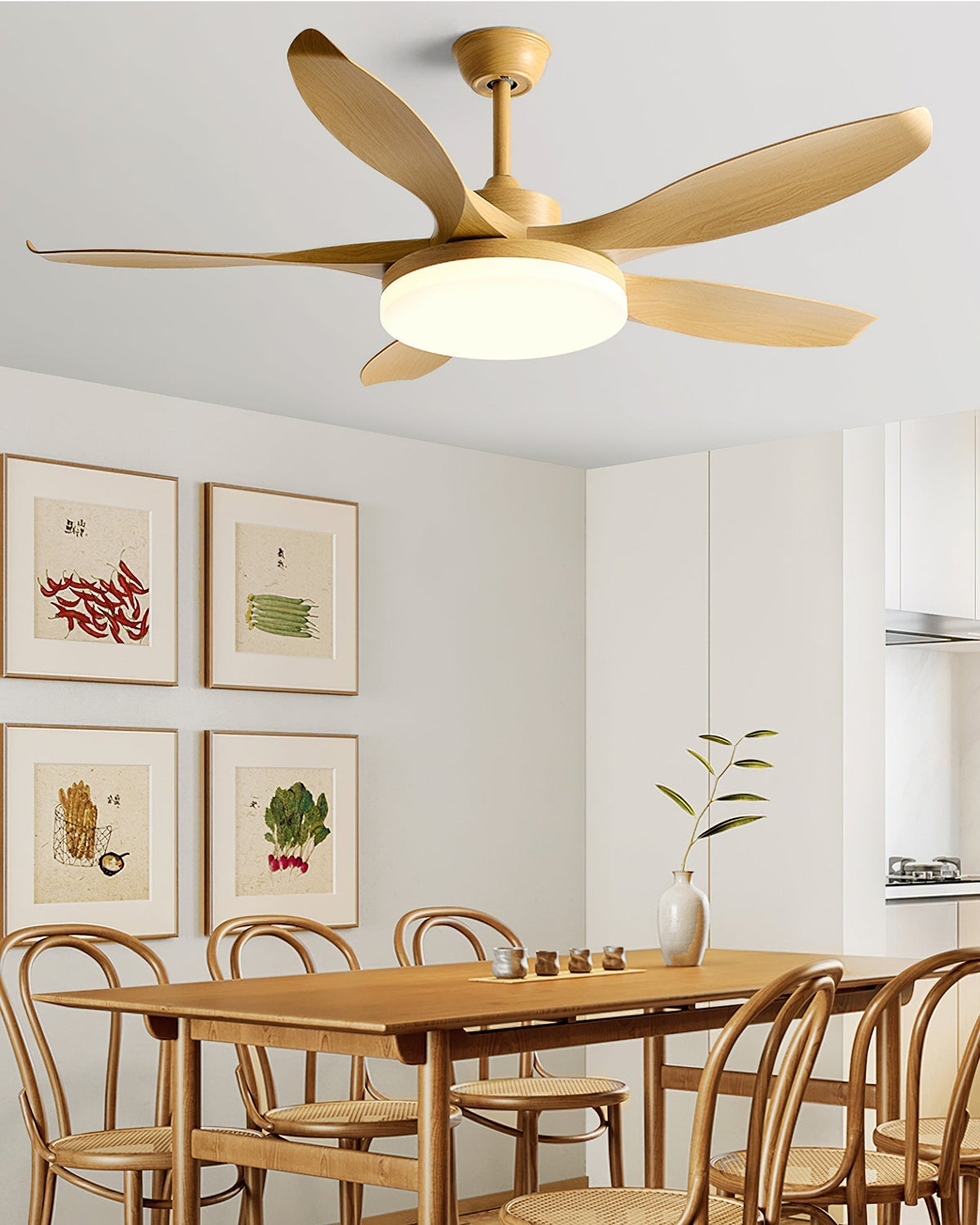 Liororeria ventilatore da soffitto con luce