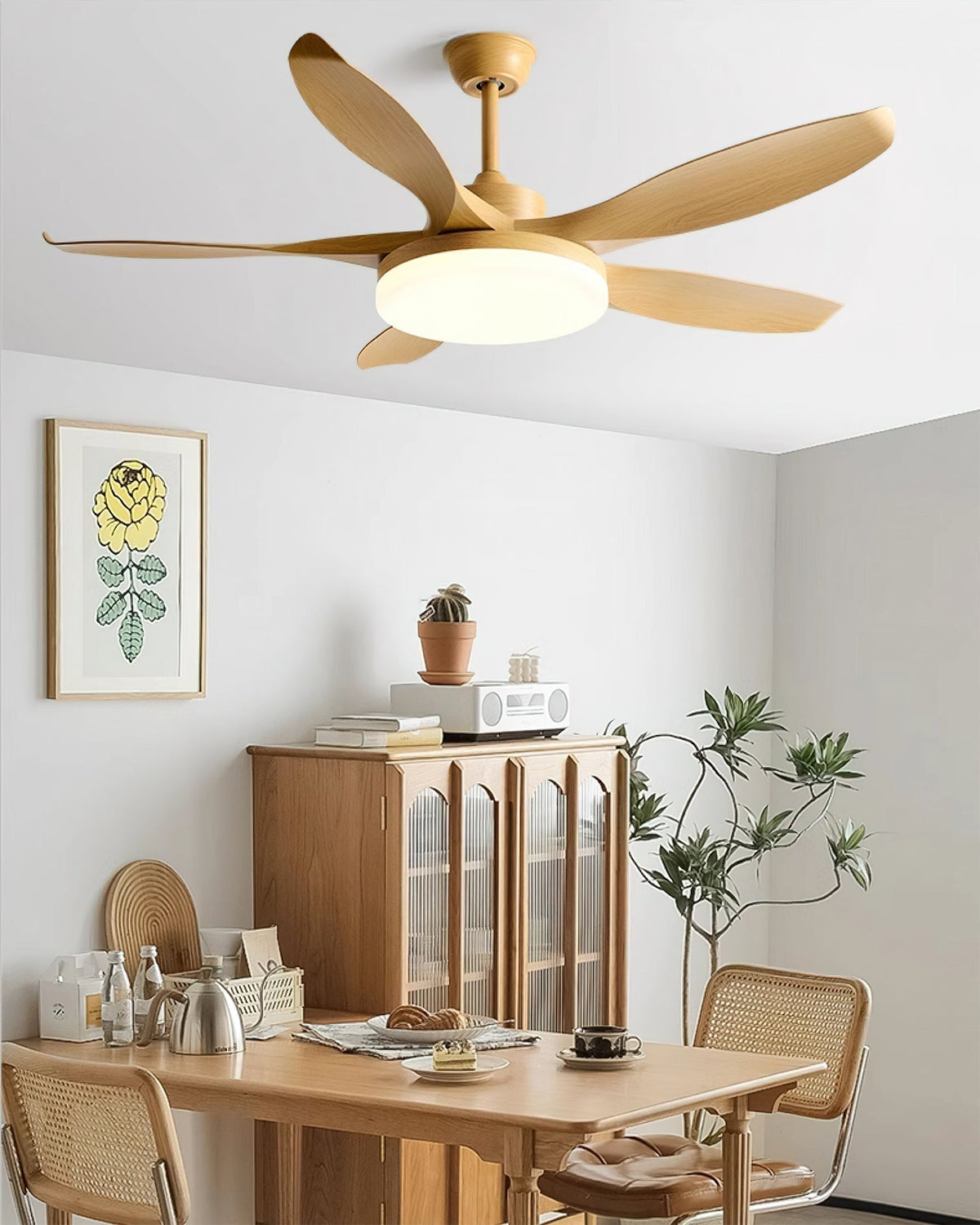 Liororeria ventilatore da soffitto con luce