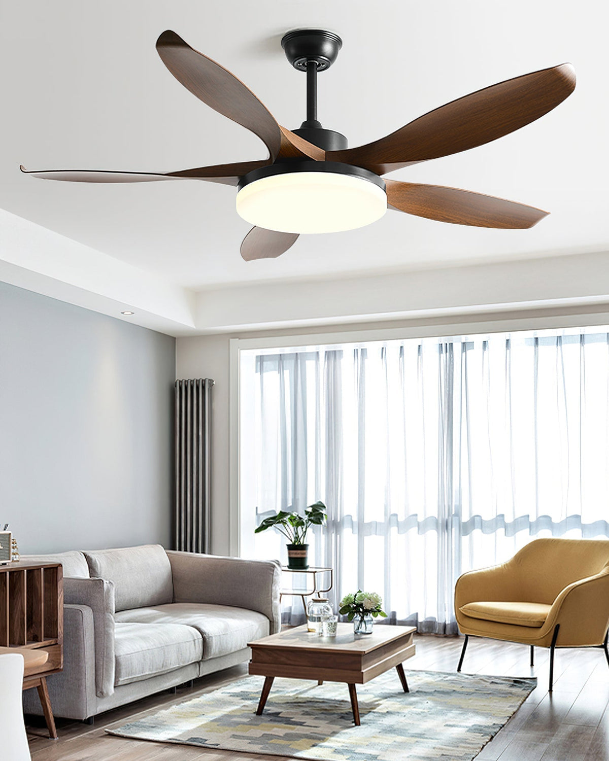 Liororeria ventilatore da soffitto con luce