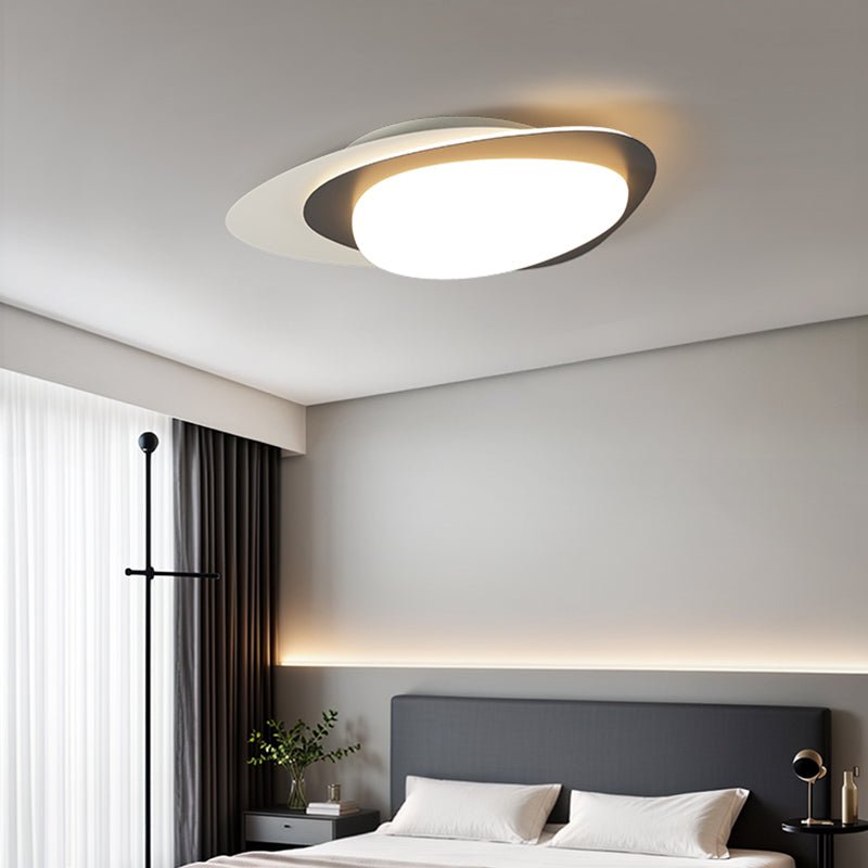 Fuji plafoniera Grana di Noce organica LED