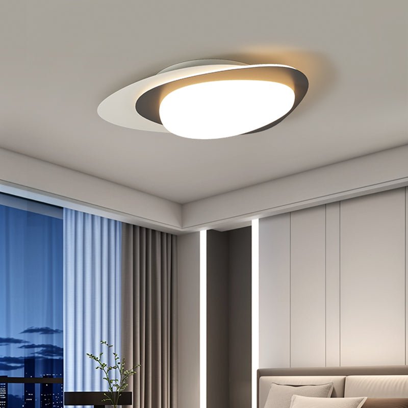 Fuji plafoniera Grana di Noce organica LED