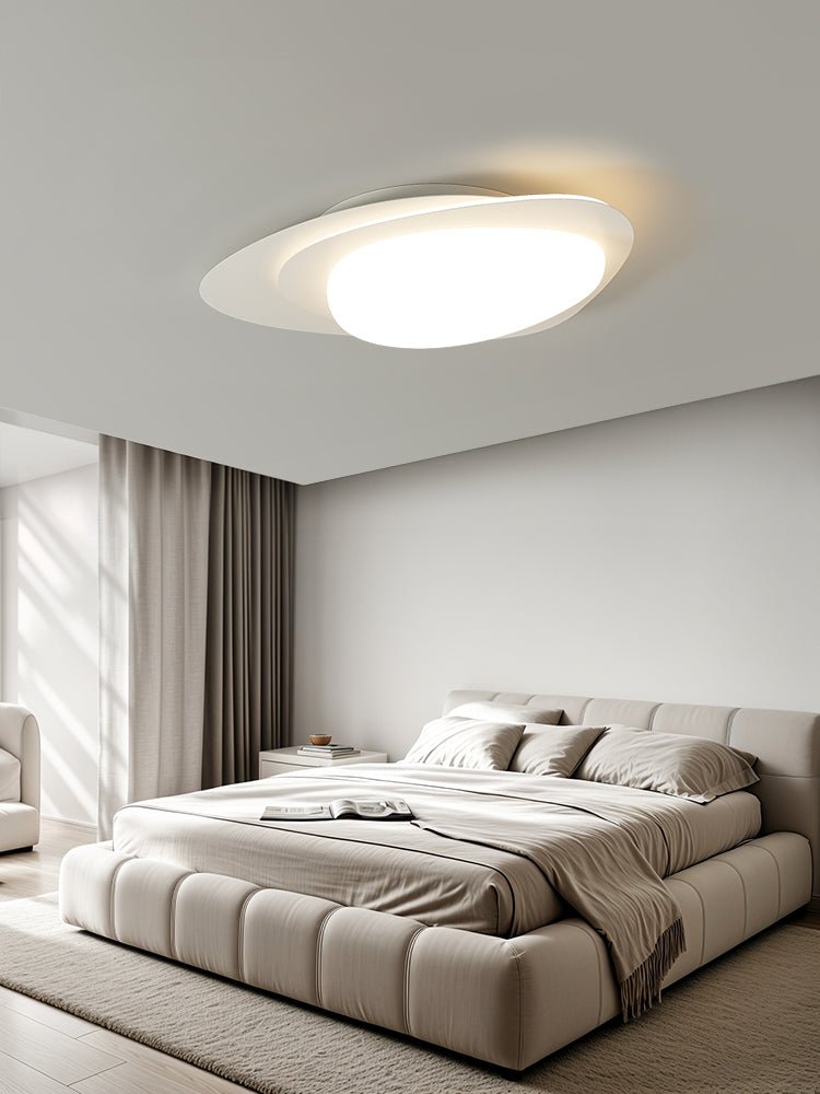Fuji plafoniera Grana di Noce organica LED