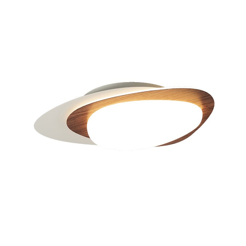 Fuji plafoniera Grana di Noce organica LED