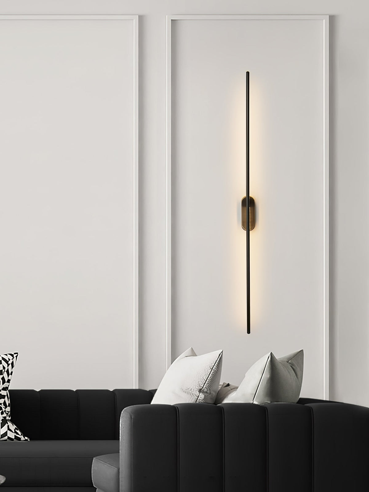 Marissa lampada da parete Stick Shaped in ottone