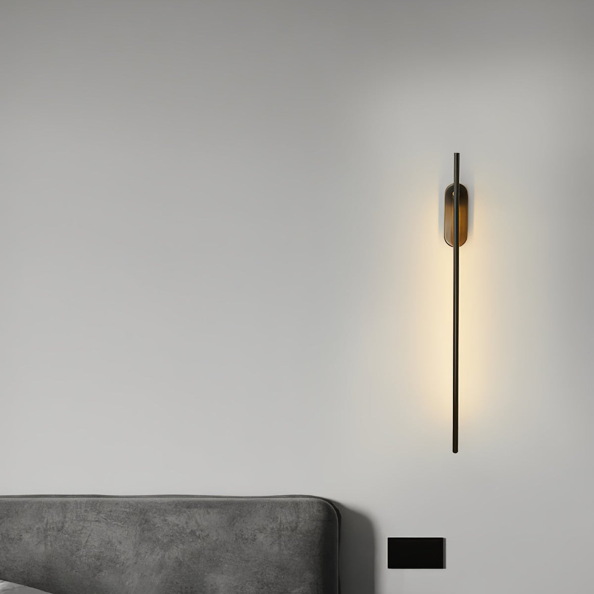 Marissa lampada da parete Stick Shaped in ottone