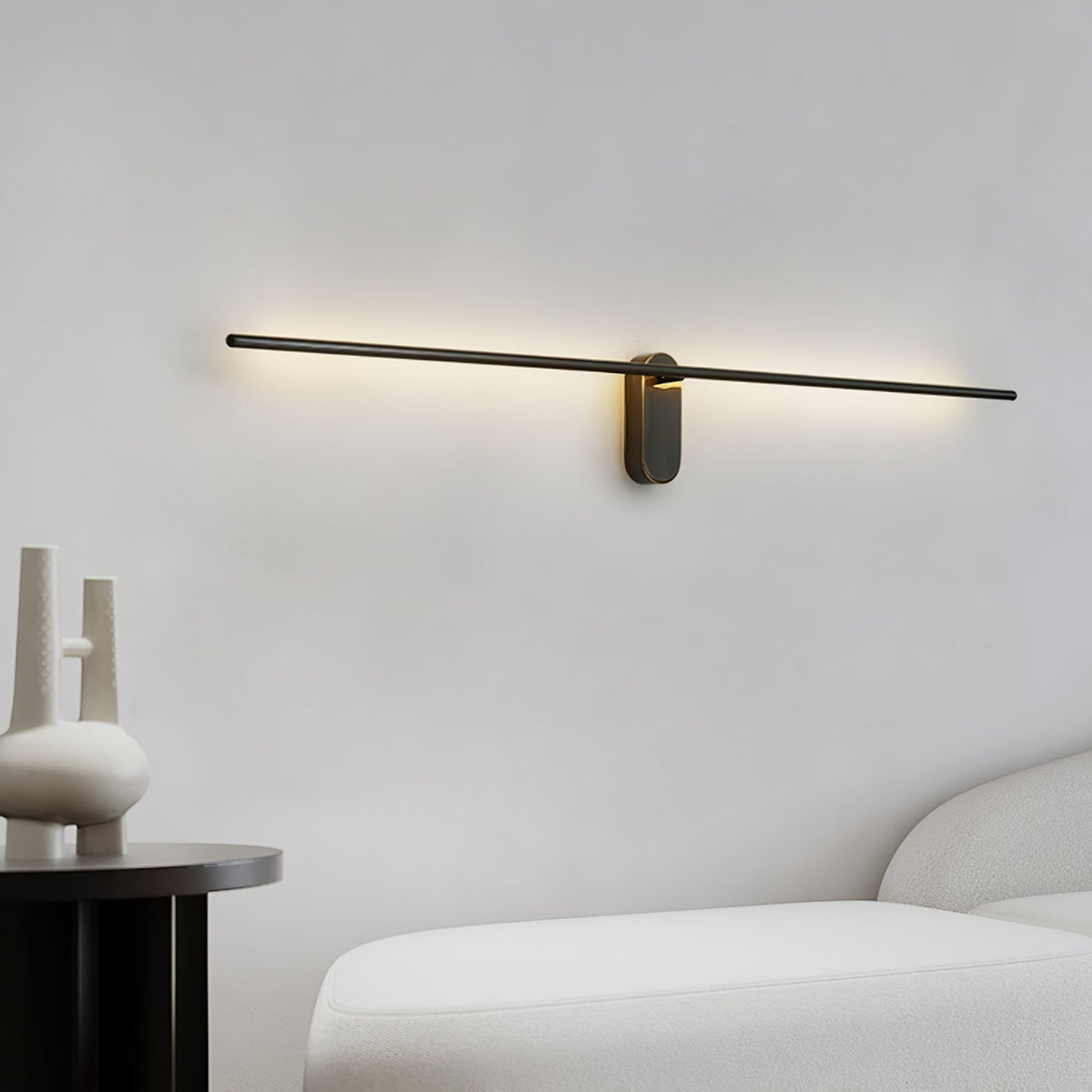 Marissa lampada da parete Stick Shaped in ottone