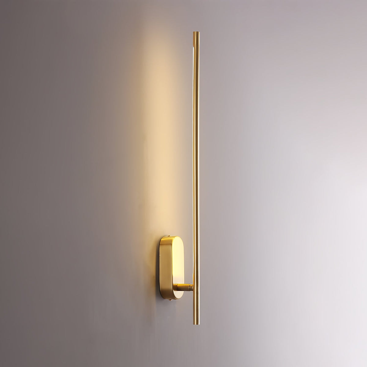 Marissa lampada da parete Stick Shaped in ottone