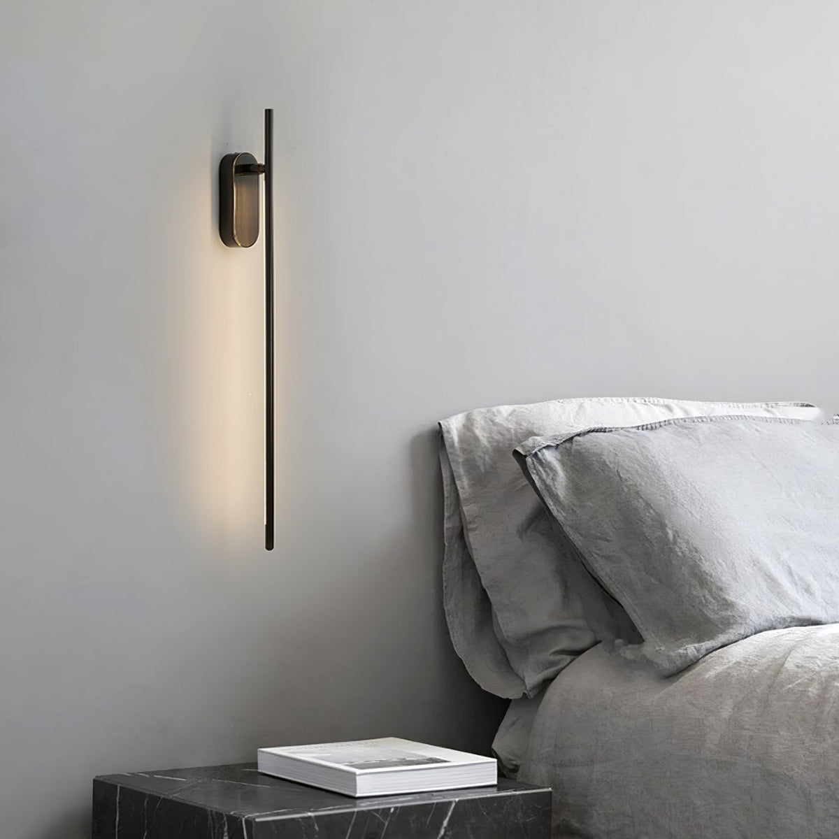 Marissa lampada da parete Stick Shaped in ottone