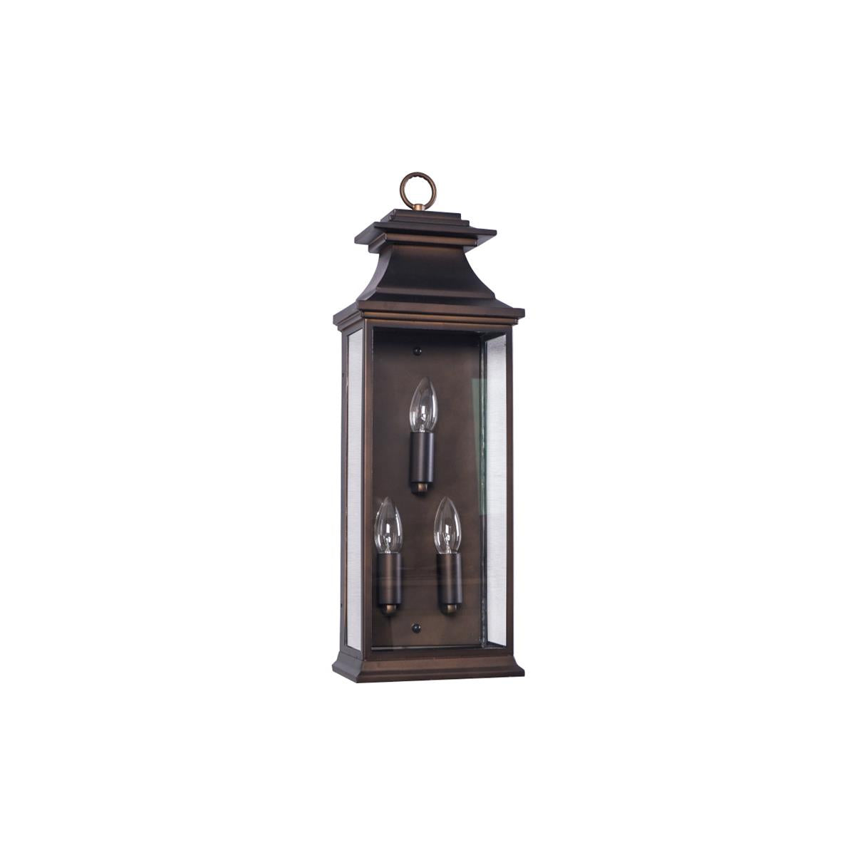 Esolarae lampada da parete in vetro
