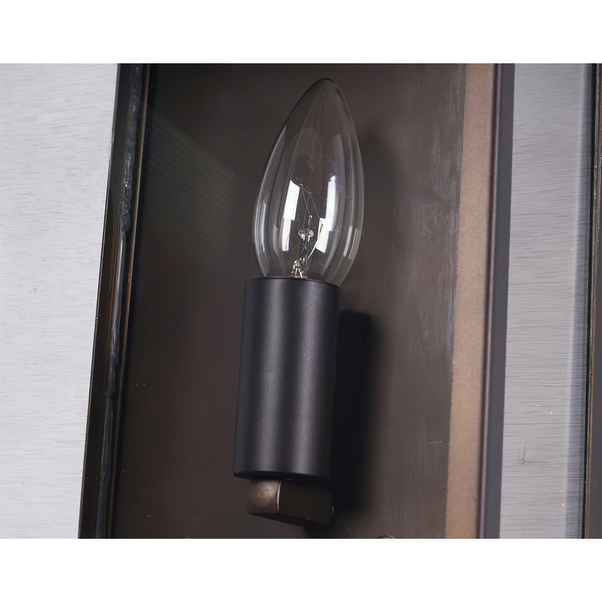 Esolarae lampada da parete in vetro