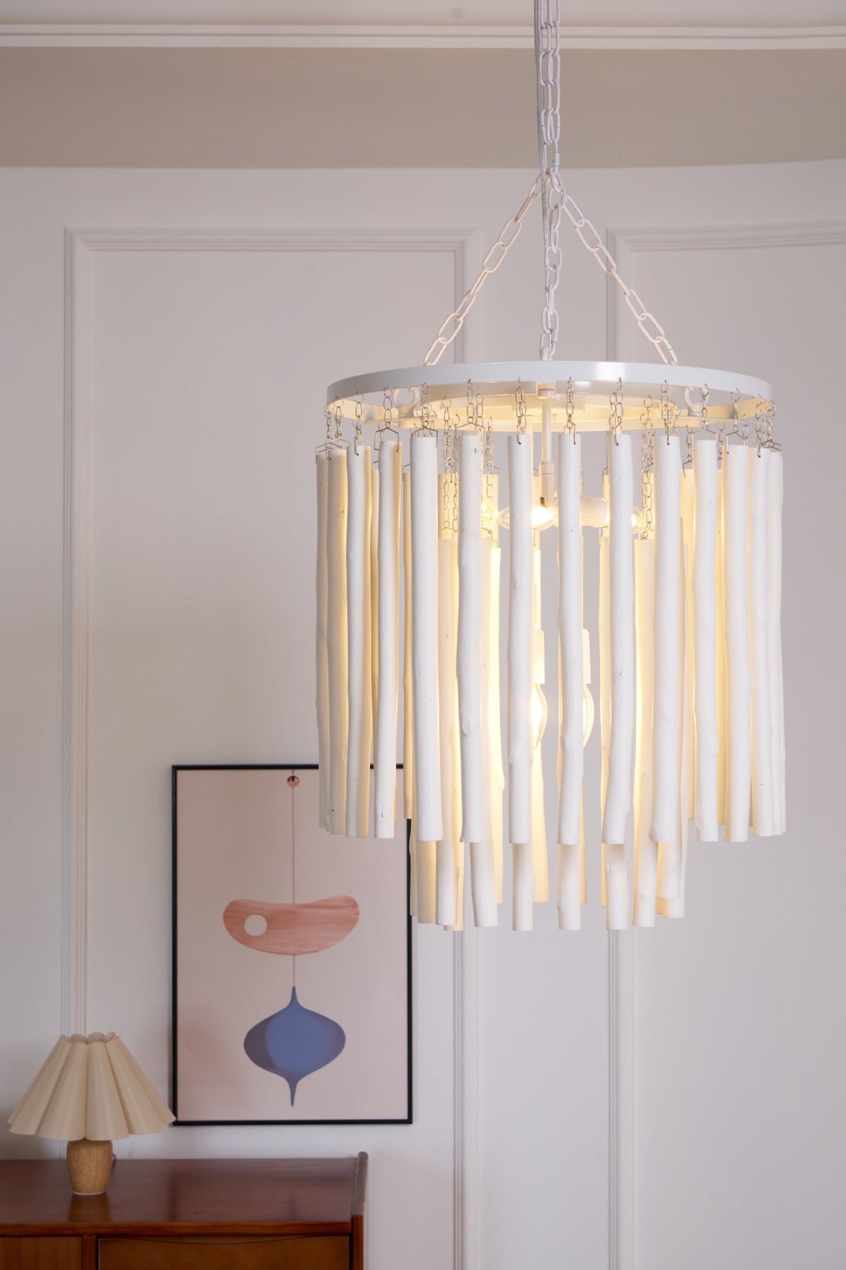 Nyphaiel Lux Lampadario di Lusso in Legno Postmoderno - Relic Pieces