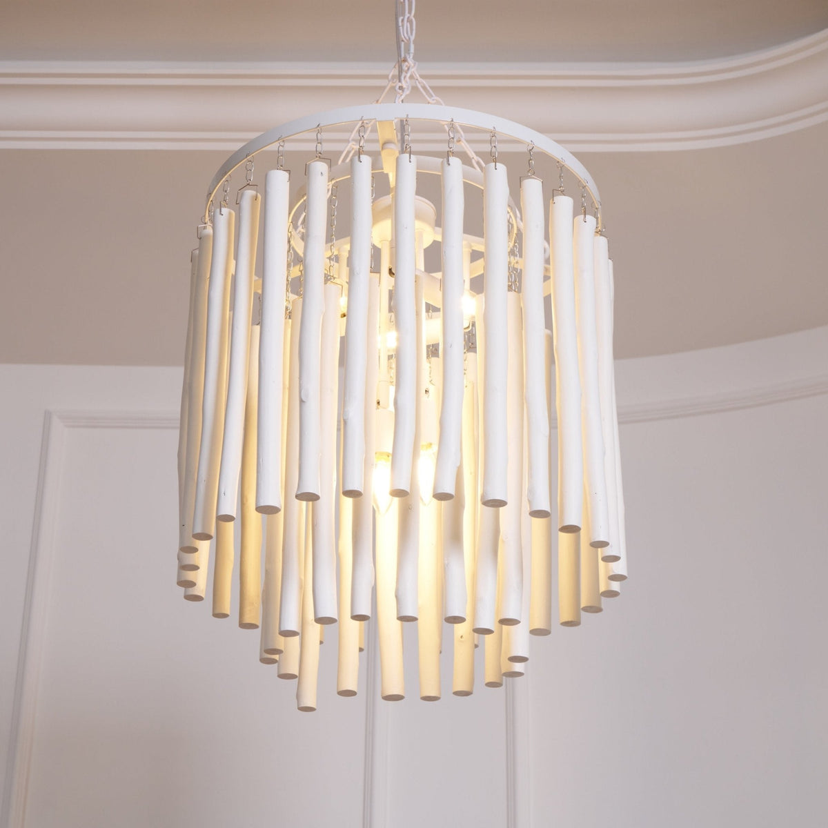 Nyphaiel Lux Lampadario di Lusso in Legno Postmoderno - Relic Pieces