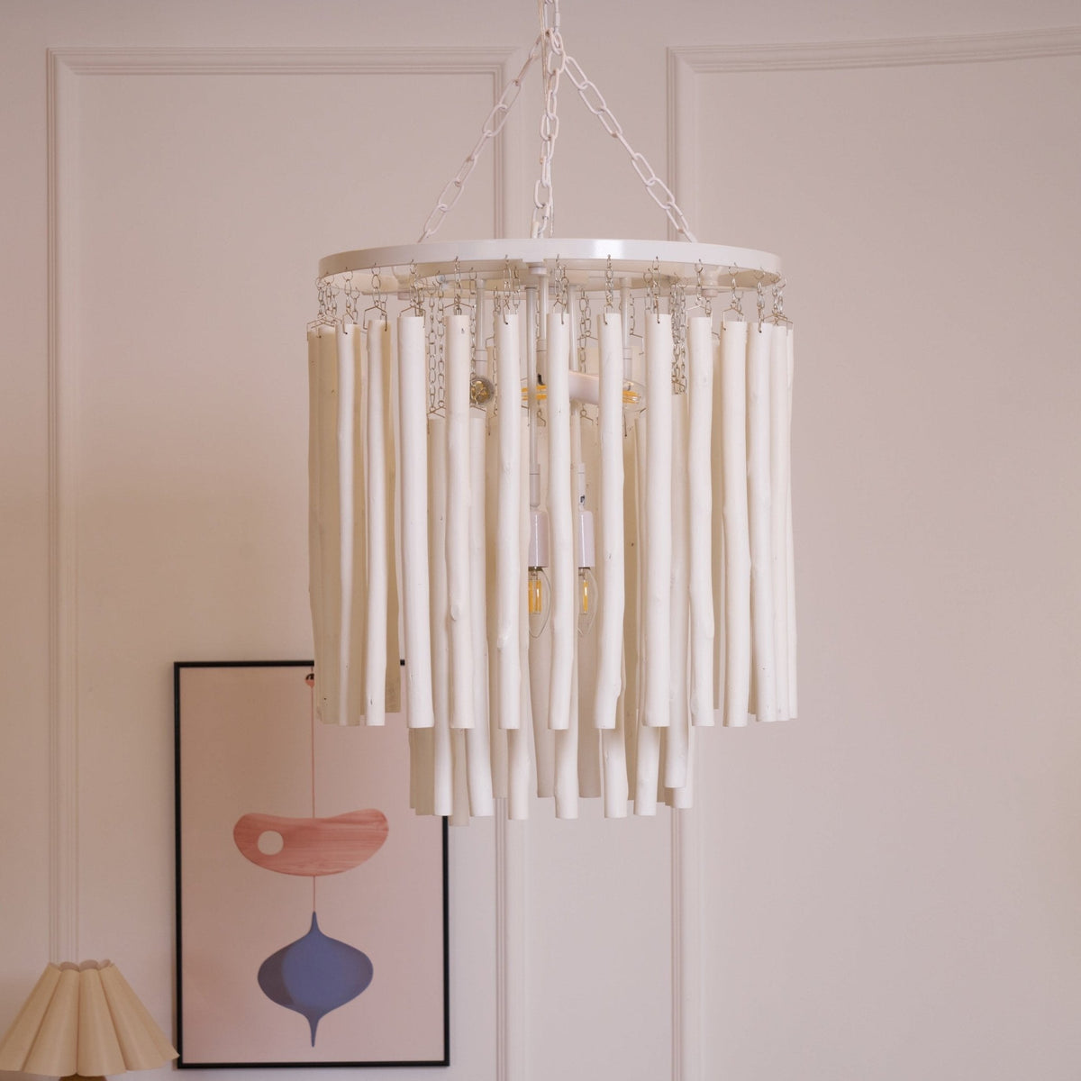 Nyphaiel Lux Lampadario di Lusso in Legno Postmoderno - Relic Pieces