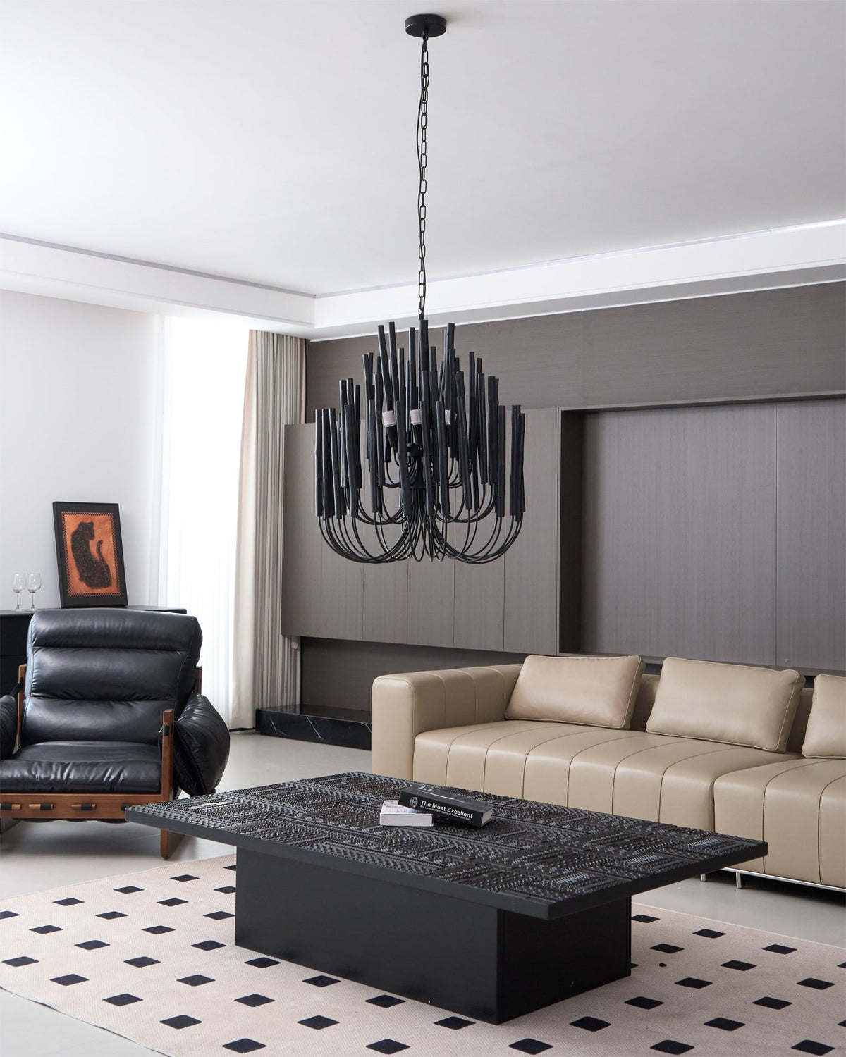 Nyphaiel Lux Lampadario di Lusso in Legno Postmoderno - Relic Pieces