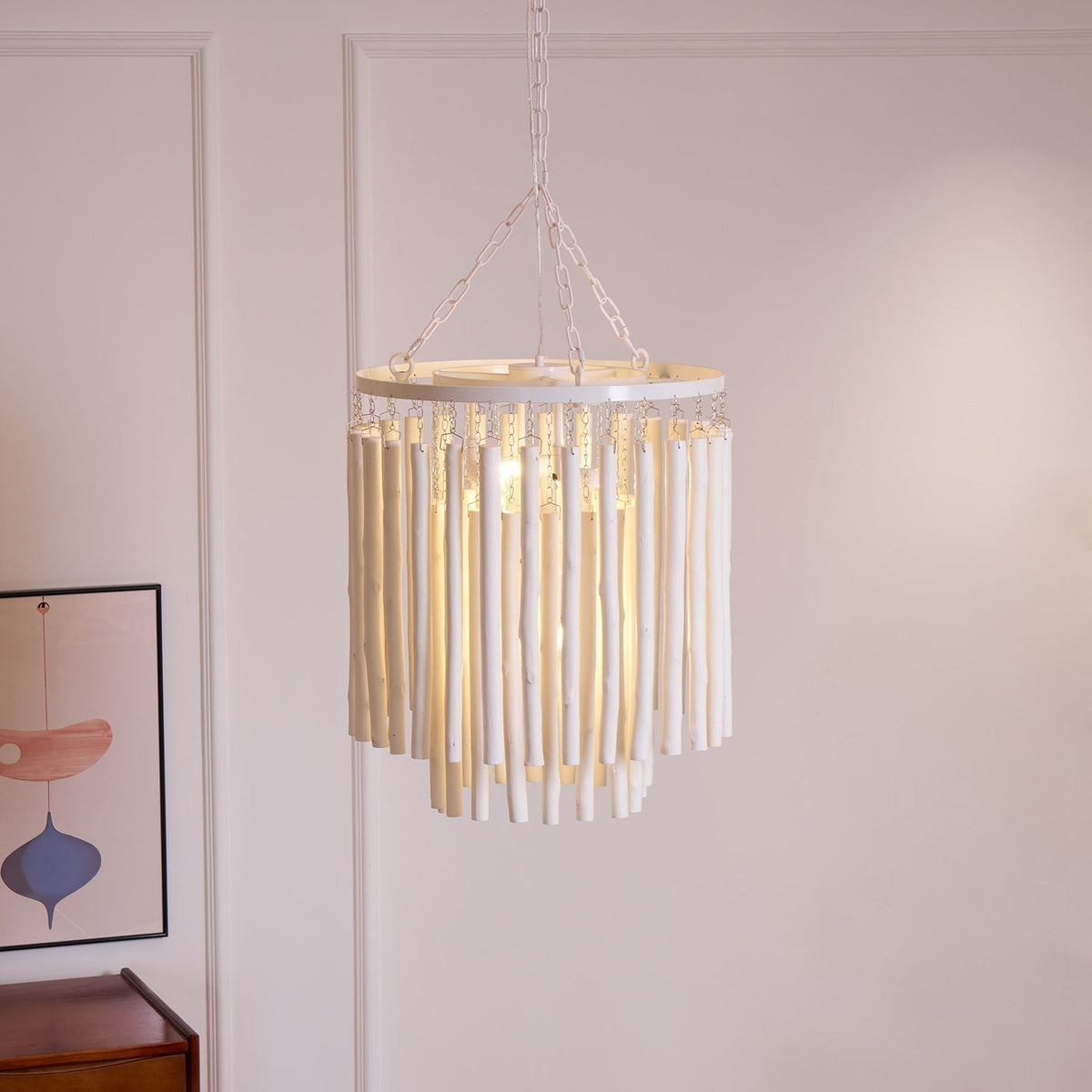 Nyphaiel Lux Lampadario di Lusso in Legno Postmoderno - Relic Pieces