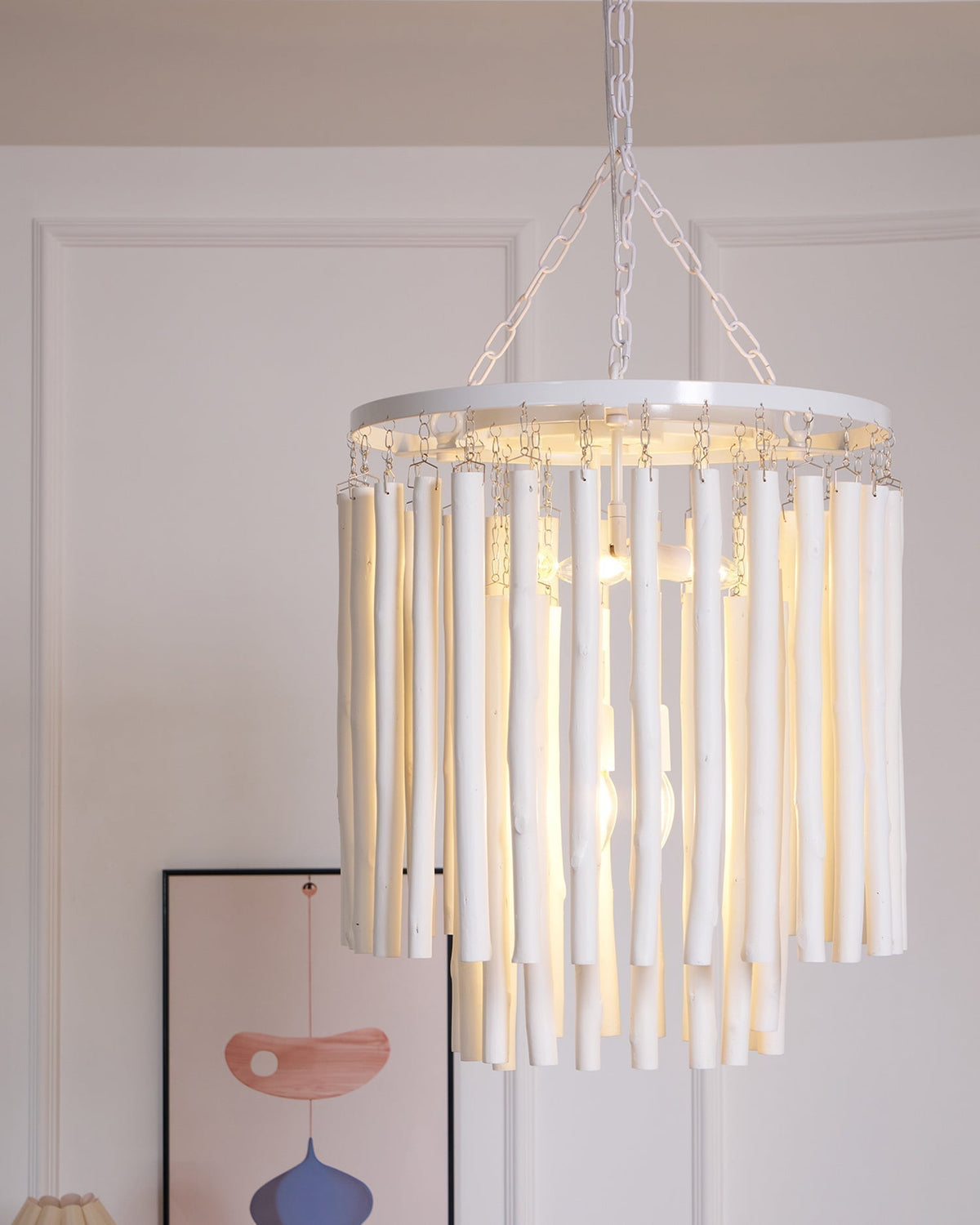 Nyphaiel Lux Lampadario di Lusso in Legno Postmoderno - Relic Pieces