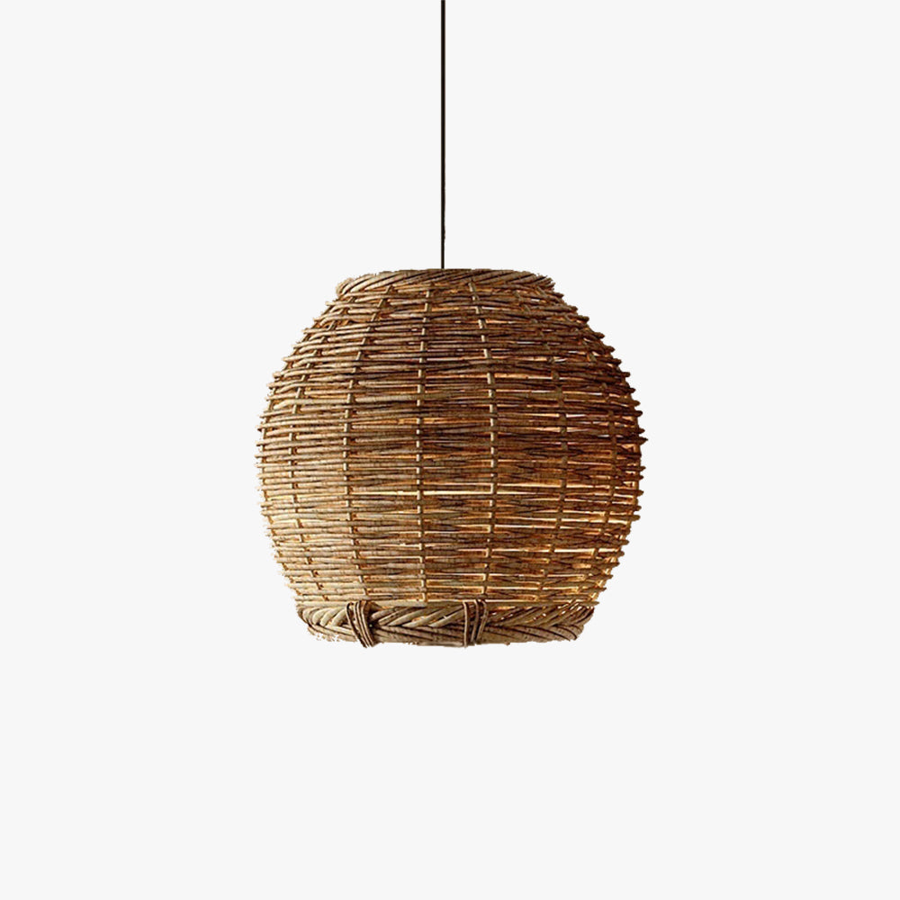 Ritta Retrò Lampadari Lampada LED Legno Soggiorno/Ristorante