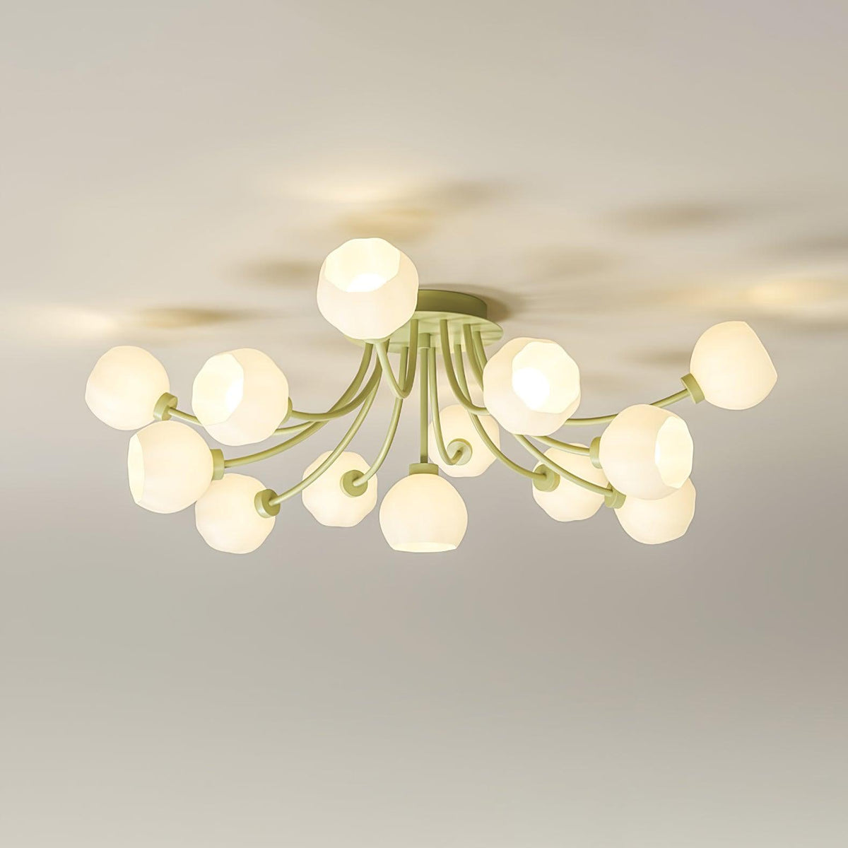 Florina lampada da soffitto a fiore