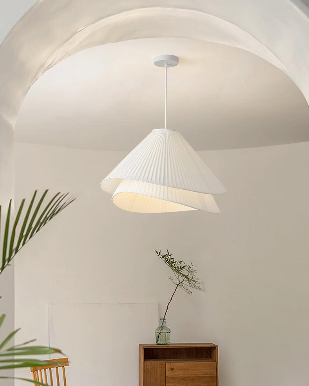 Tempo lampada a sospensione Pleated