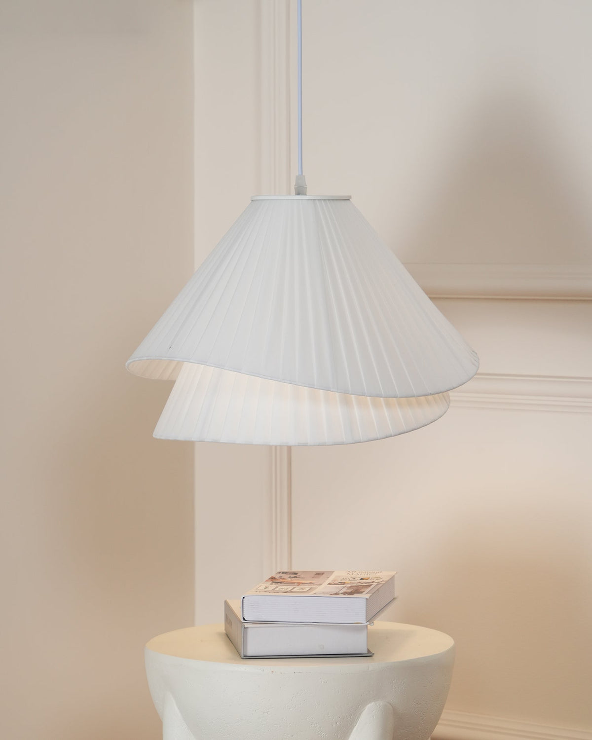 Tempo lampada a sospensione Pleated