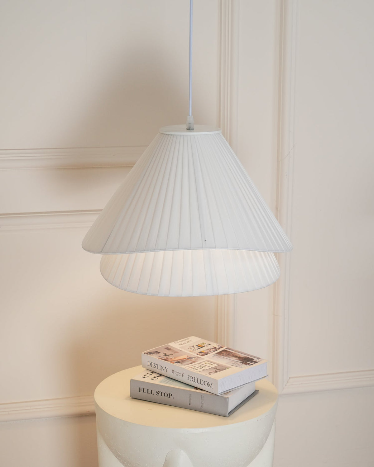 Tempo lampada a sospensione Pleated