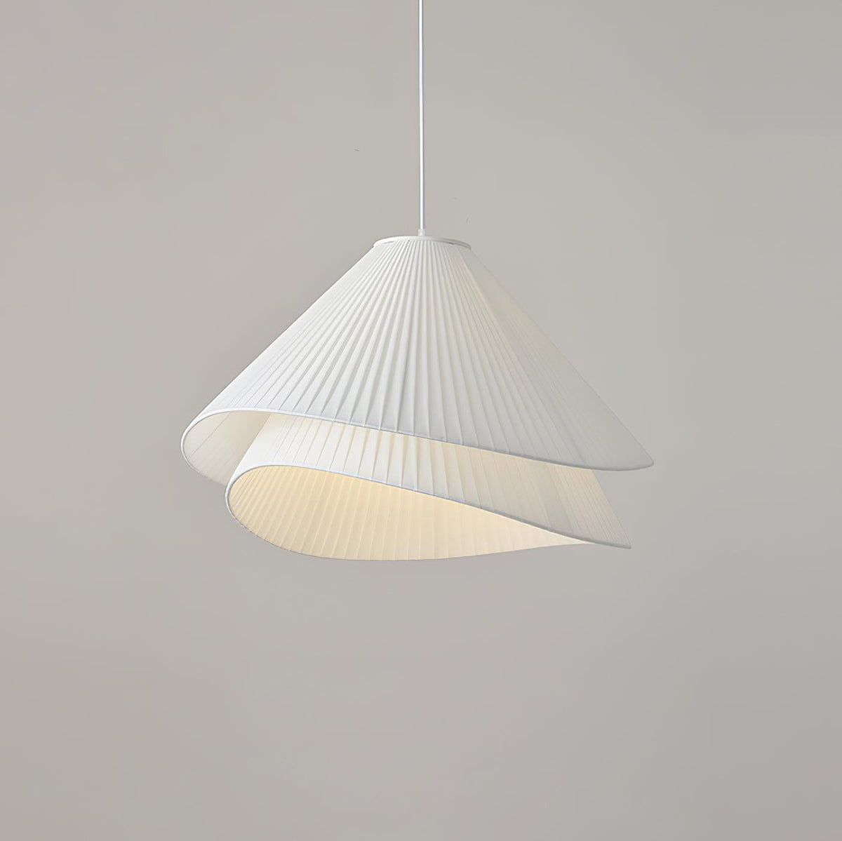 Tempo lampada a sospensione Pleated