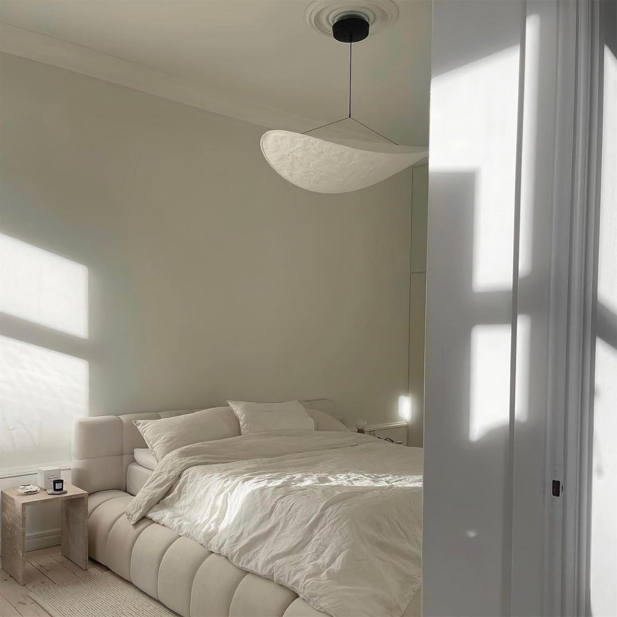 Luminette lampada a sospensione minimalista in Seta