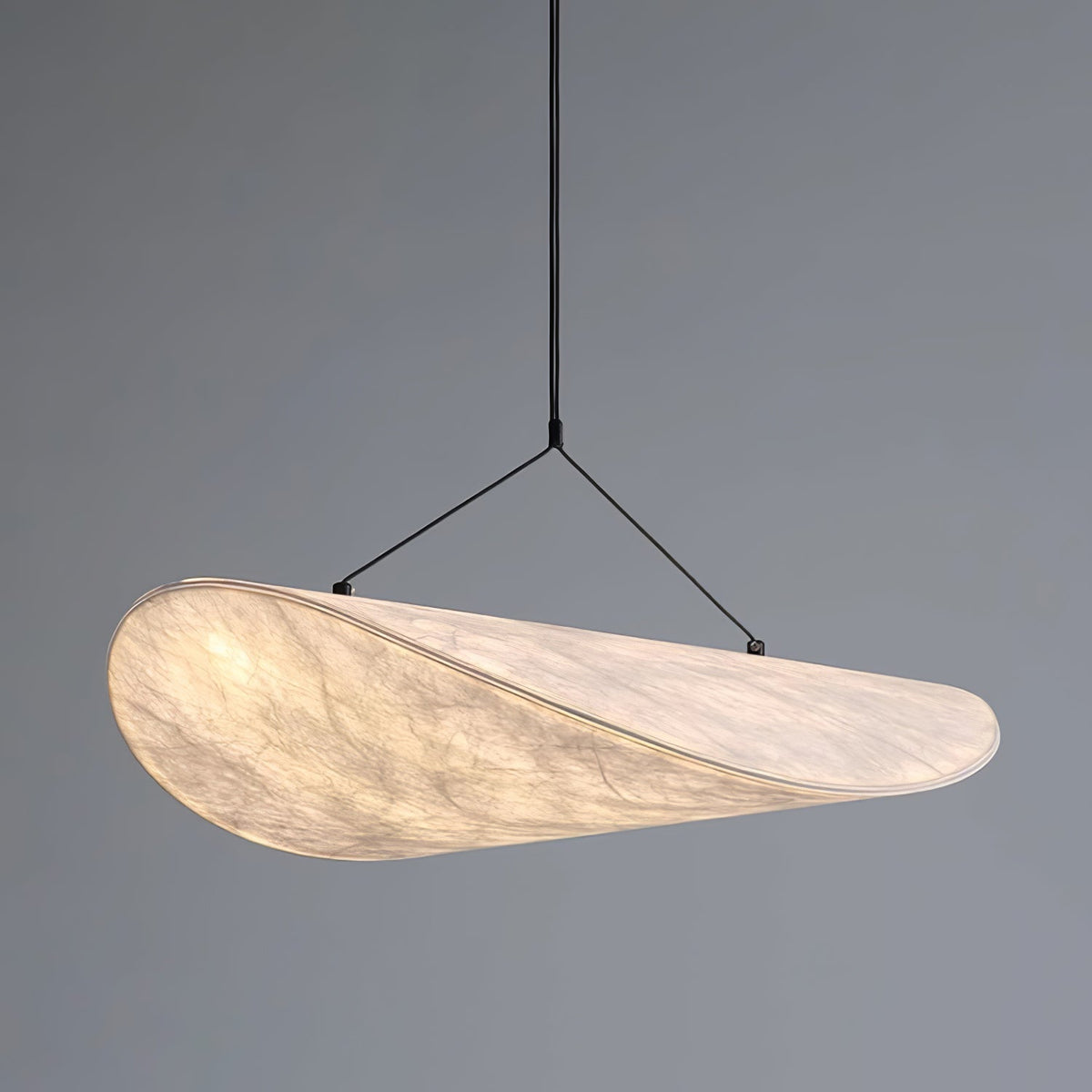 Luminette lampada a sospensione minimalista in Seta