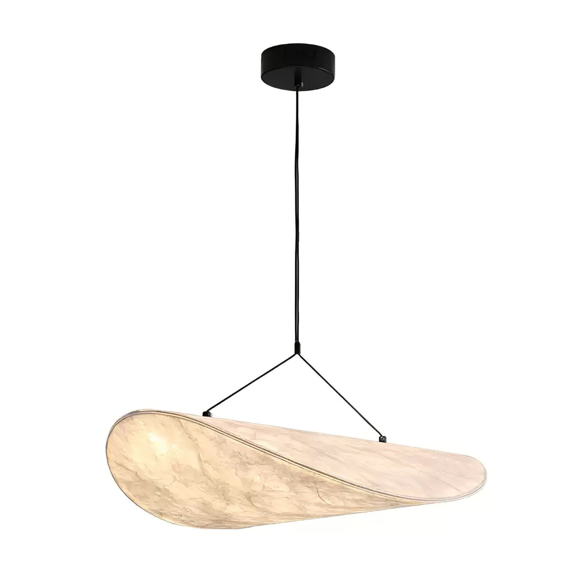 Luminette lampada a sospensione minimalista in Seta