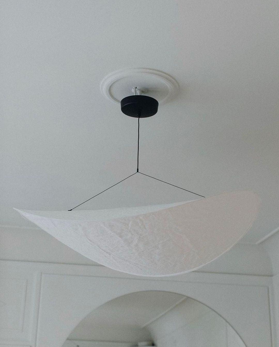 Luminette lampada a sospensione minimalista in Seta