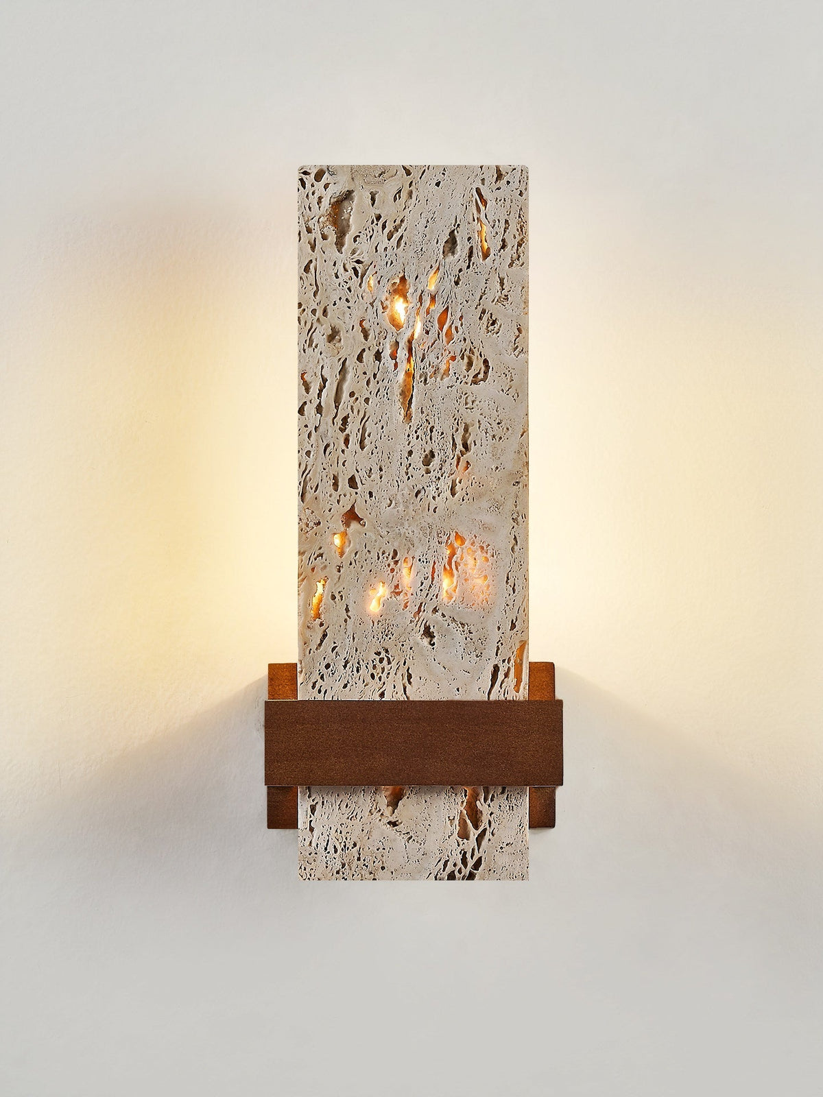 Brann terra travertino lampada da parete