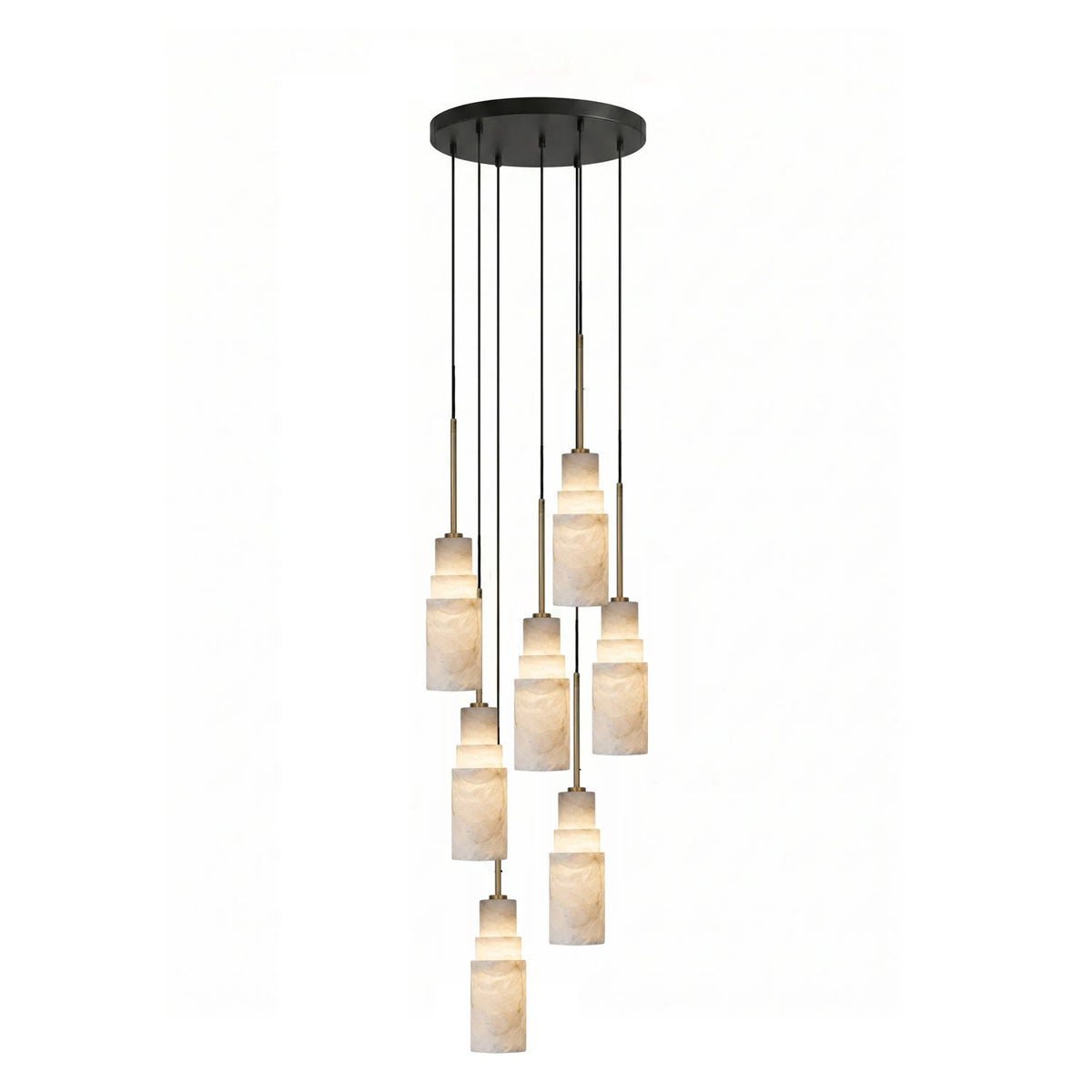 Eirelira alabastro lampadario a grappolo