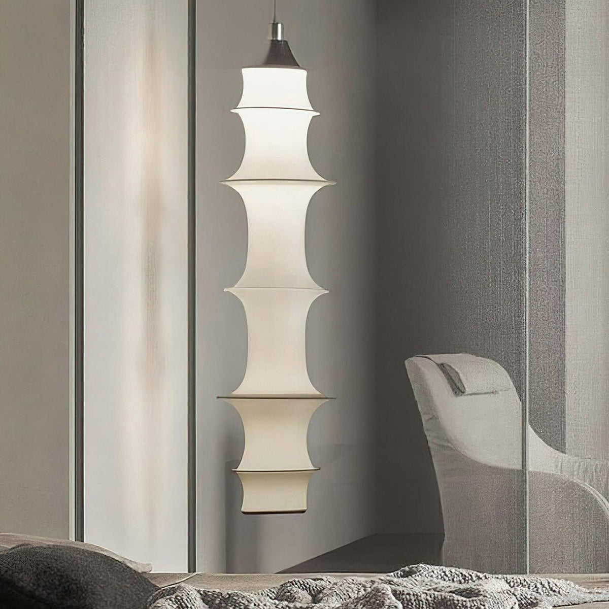 Columnis lampada a sospensione a colonna stratificata