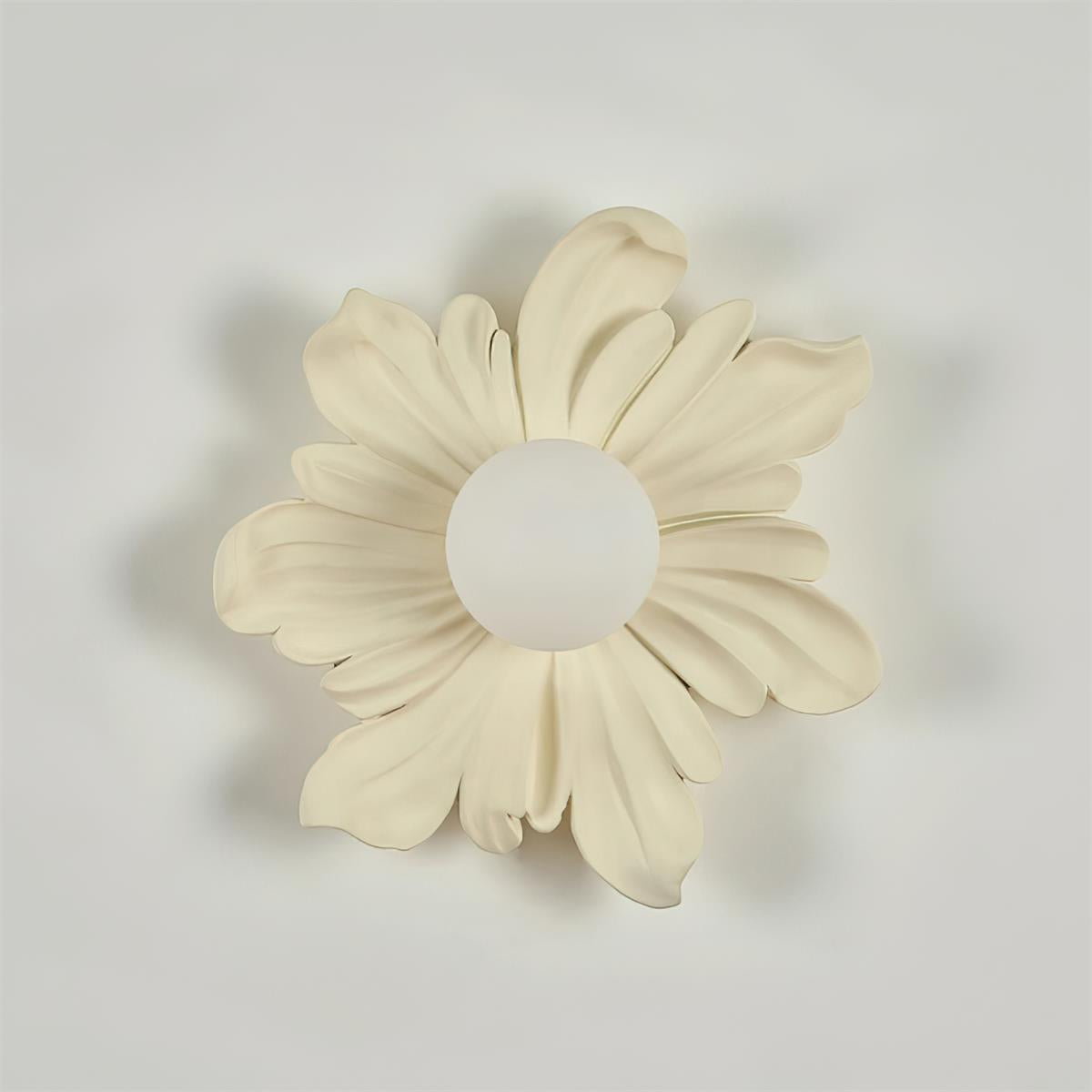 Tina lampada da parete a fiore