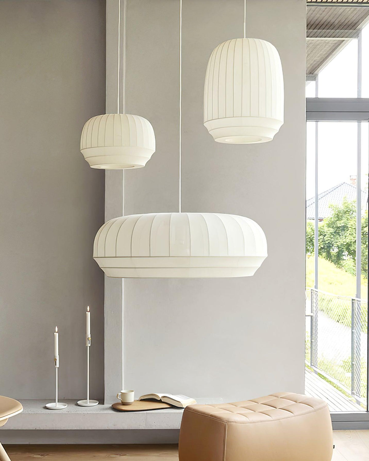 Taro lampada a sospensione Taro lampada a sospensione Taro lampada a sospensione Taro lampada a sospensione Taro lampada a sospensione Taro lampada a sospensione di colore bianco moderno minimalista