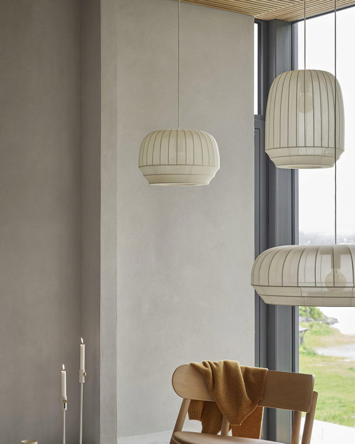 Taro lampada a sospensione Taro lampada a sospensione Taro lampada a sospensione Taro lampada a sospensione Taro lampada a sospensione Taro lampada a sospensione di colore bianco moderno minimalista
